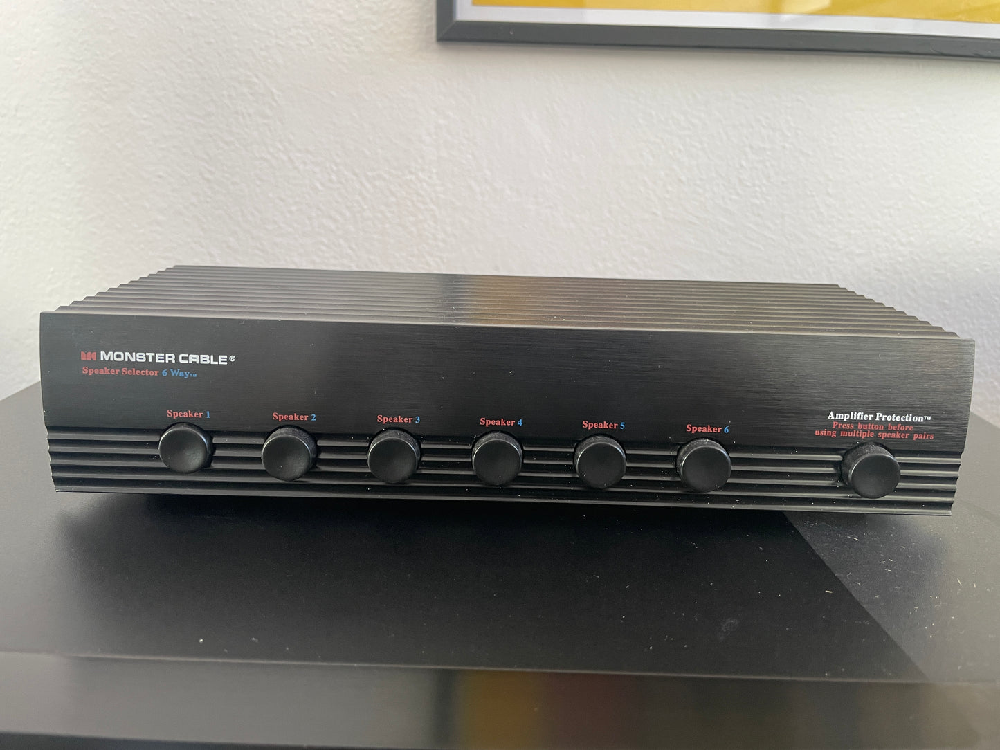 Monster Cable 6 Way Speaker Selector MSS6