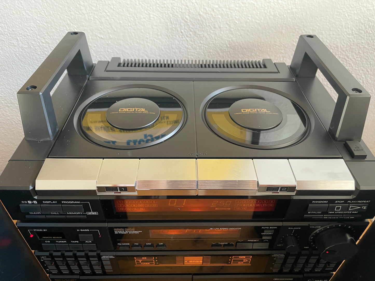 Sharp Compact Disc Stereo Music System CD-X99H