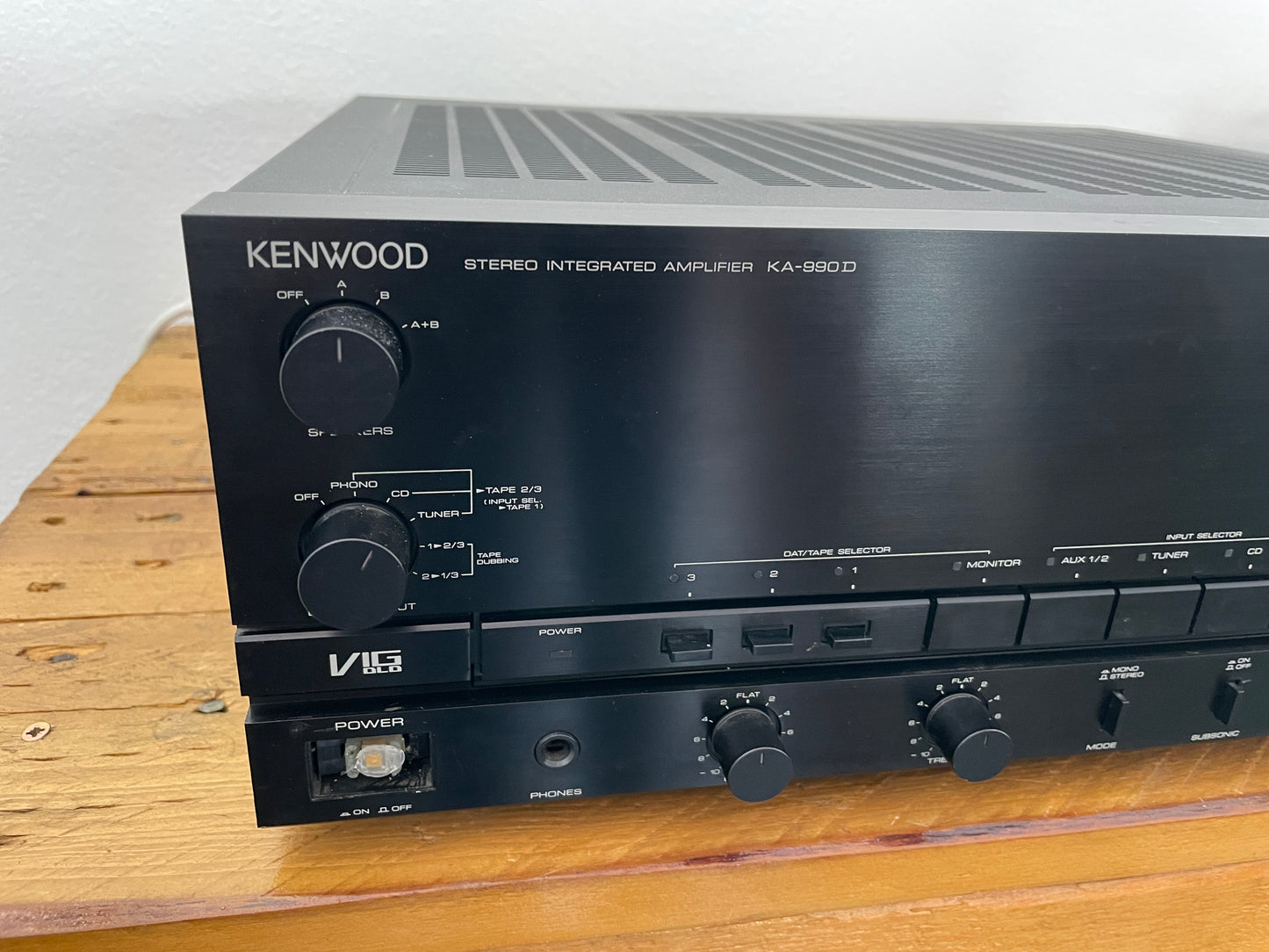 1986 Kenwood KA-990D Stereo Integrated Amplifier