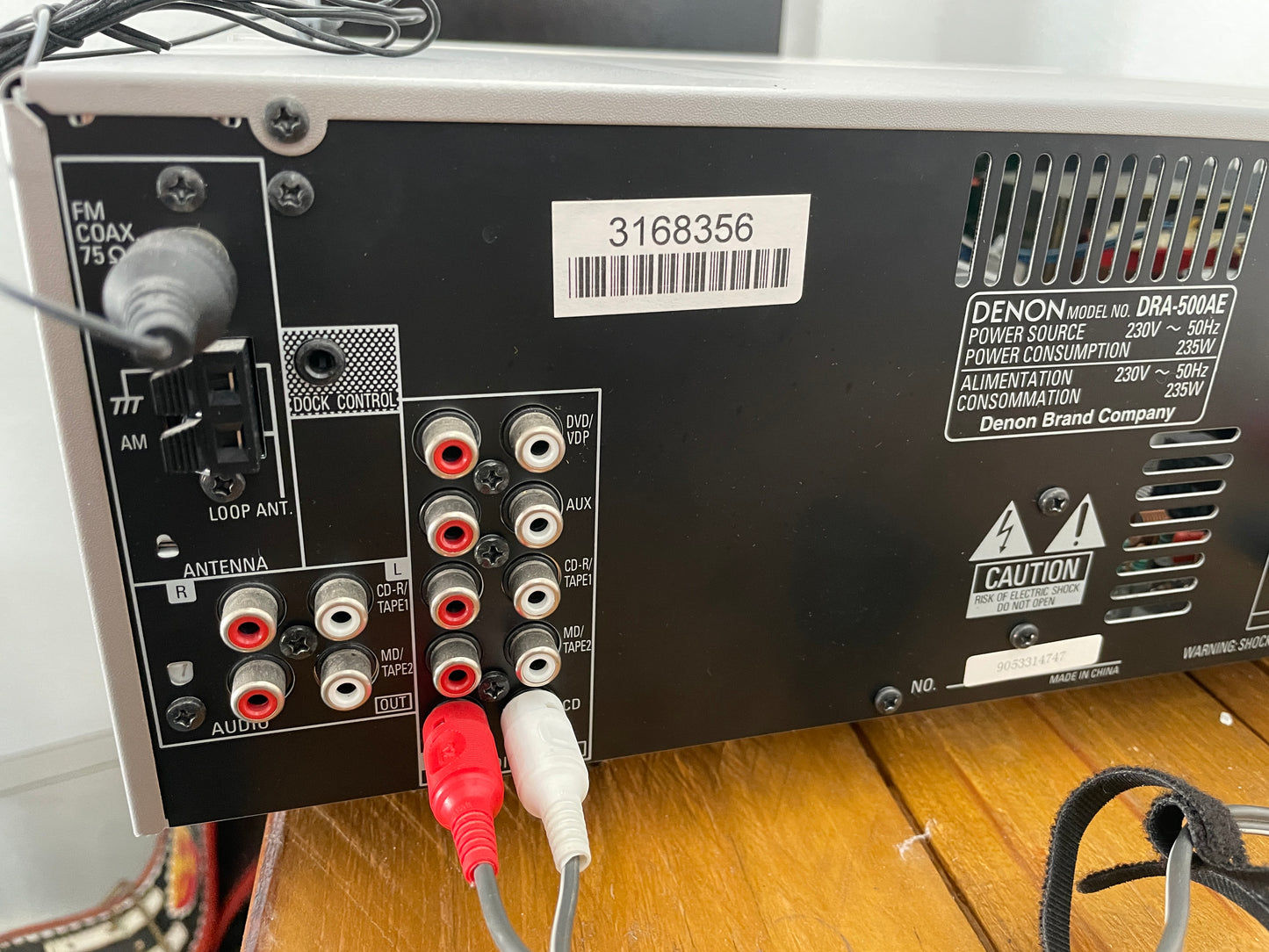 2009 Denon DRA-500AE AM/FM Stereo Receiver Amplifier