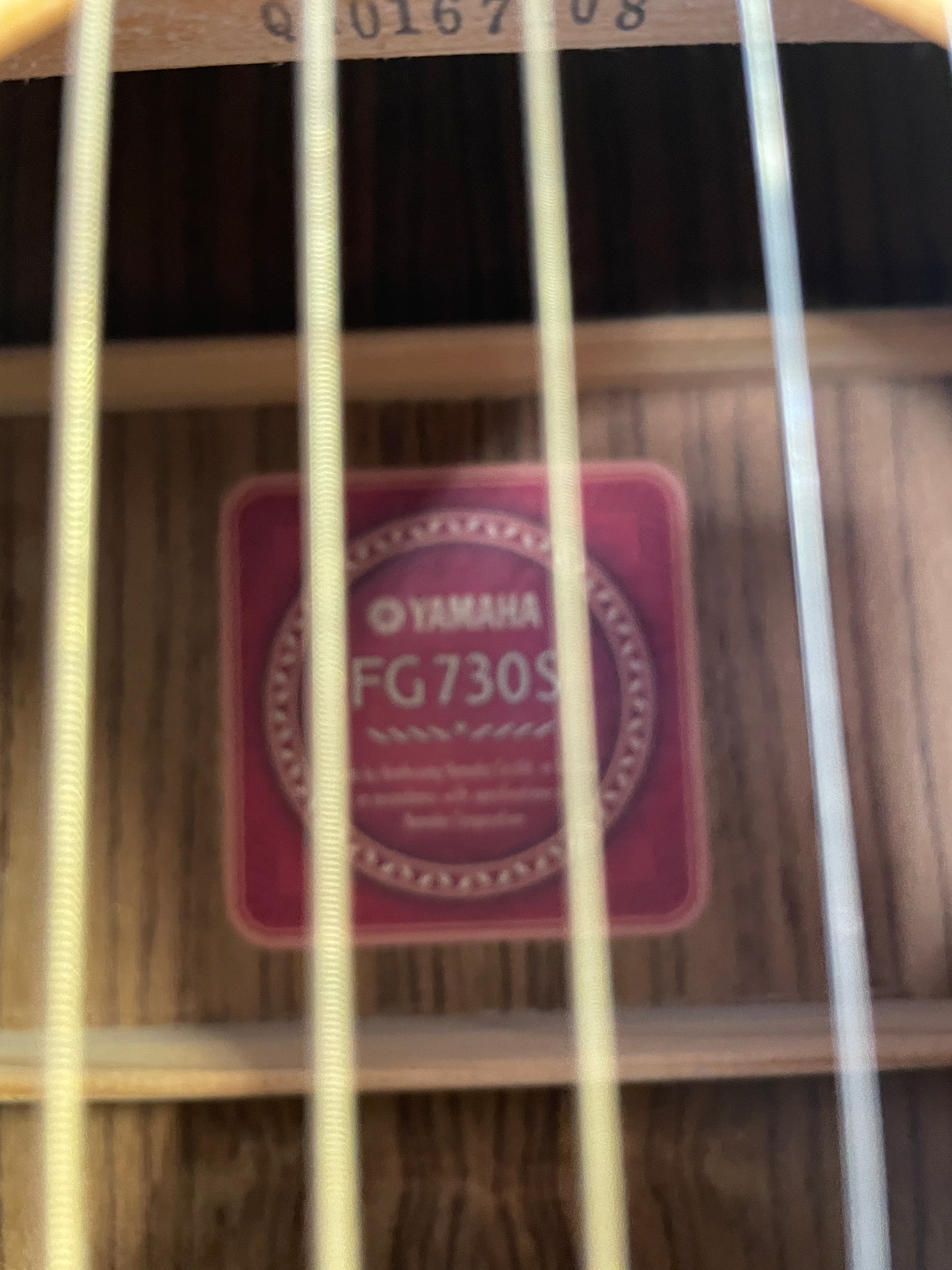 Yamaha FG730S Acoustic Guitar