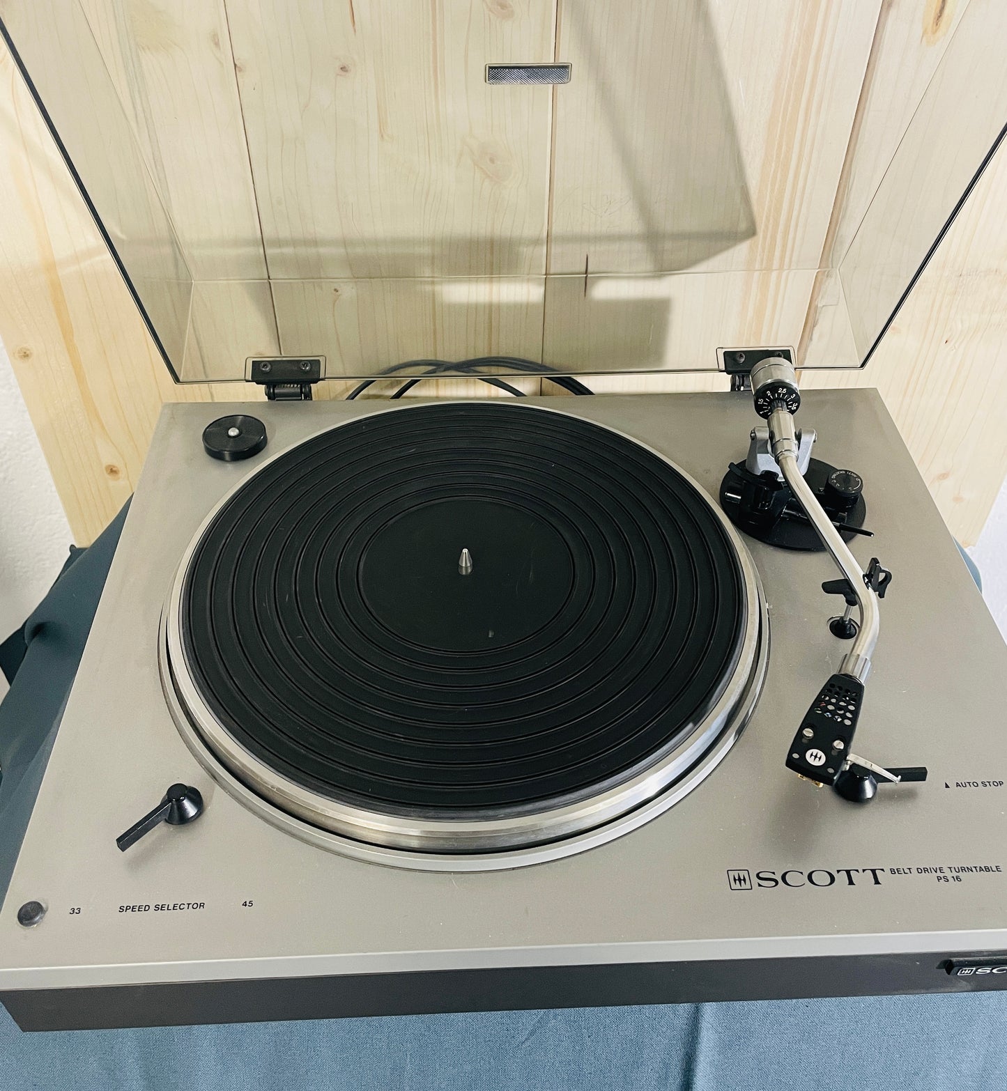 HH Scott PS 16 Belt-Drive Turntable