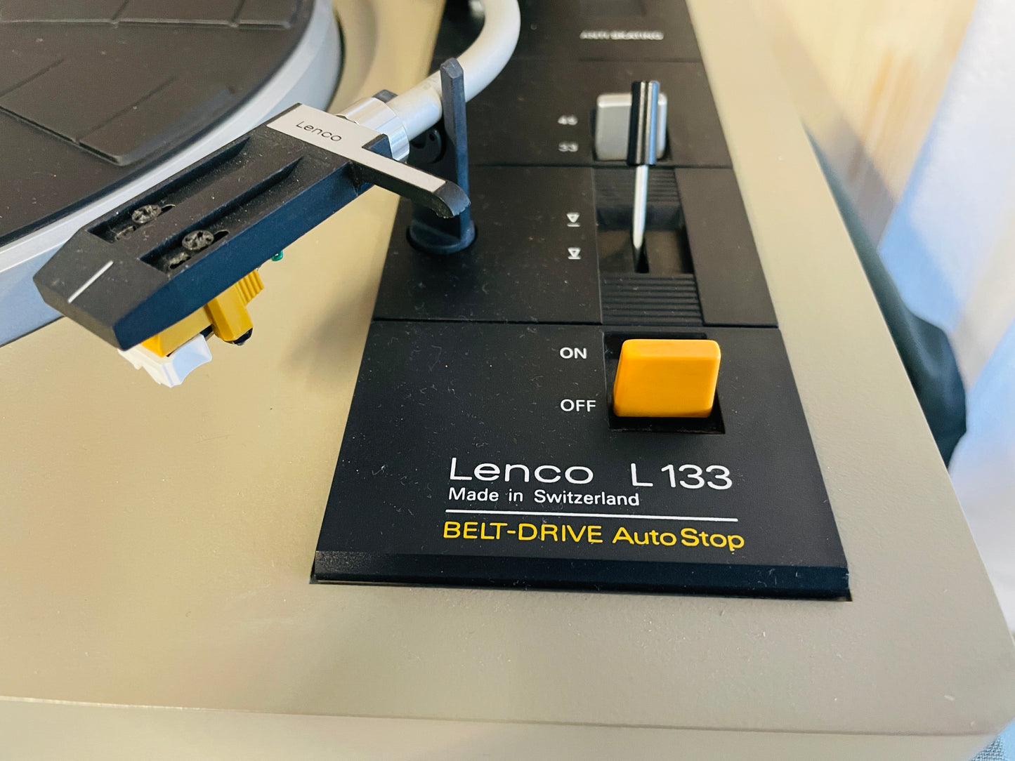 1980 Lenco L-1033 Turntable - Swizerland