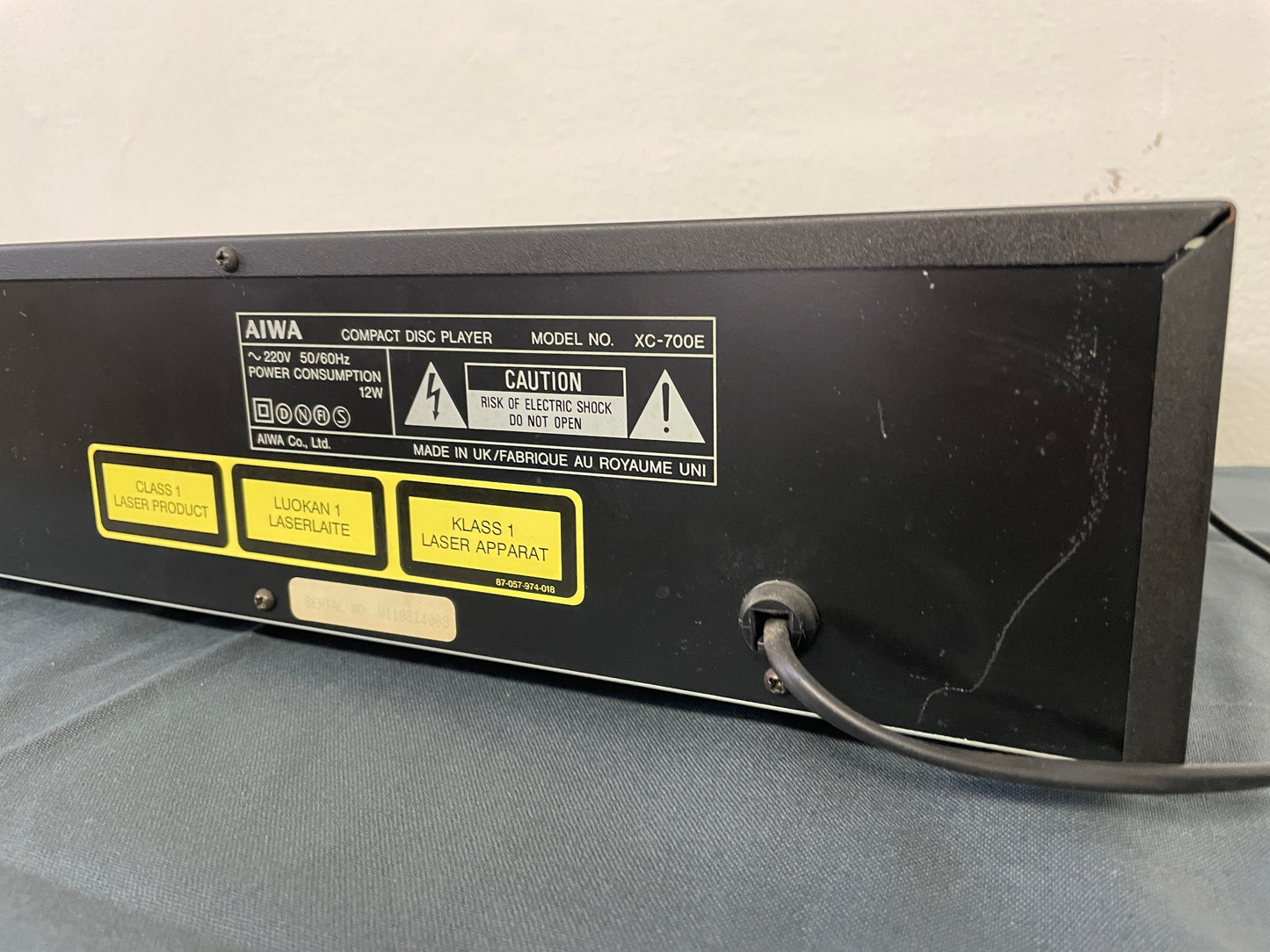 1991 AIWA XC-700 CD Player