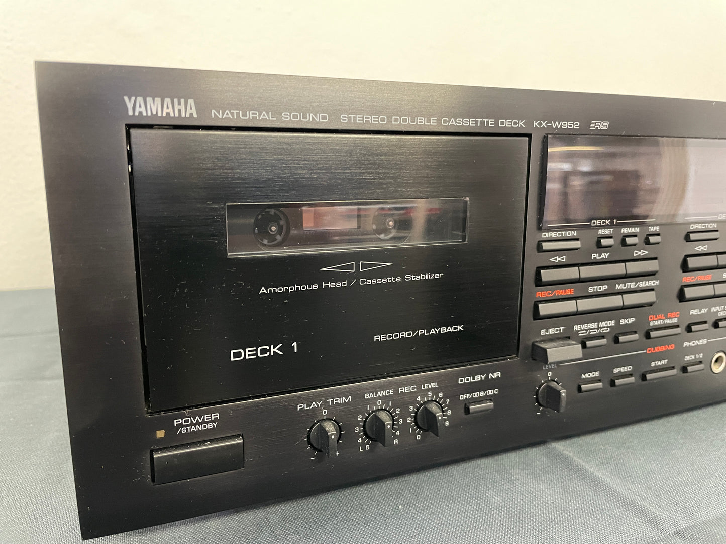 1991 Yamaha KW-W952 Double Tape Deck