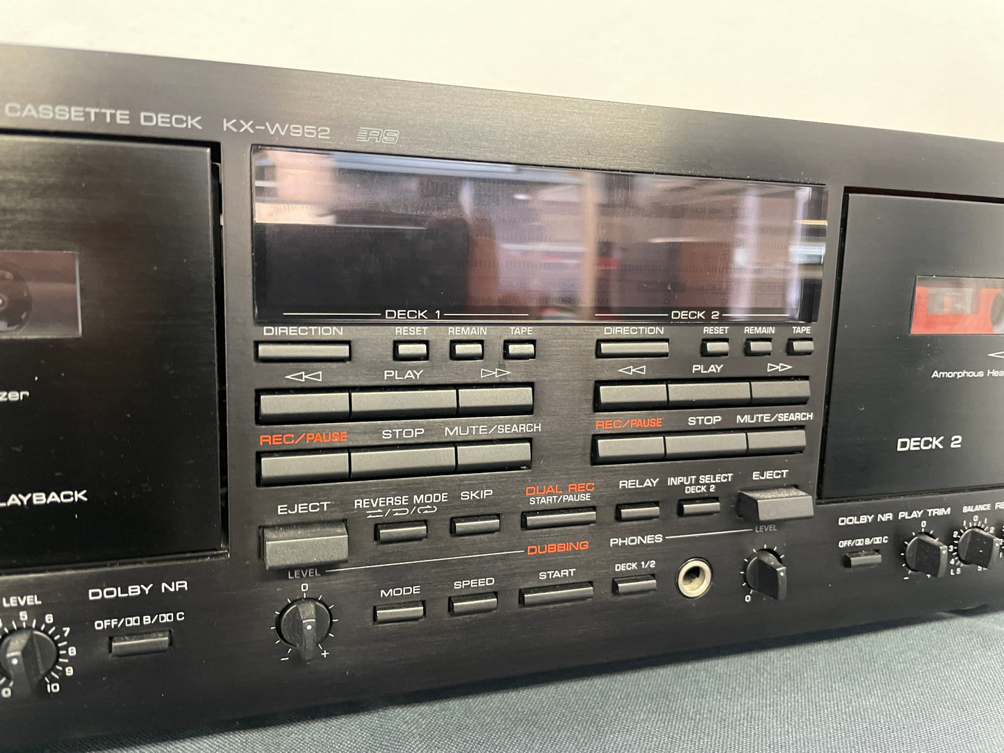 1991 Yamaha KW-W952 Double Tape Deck