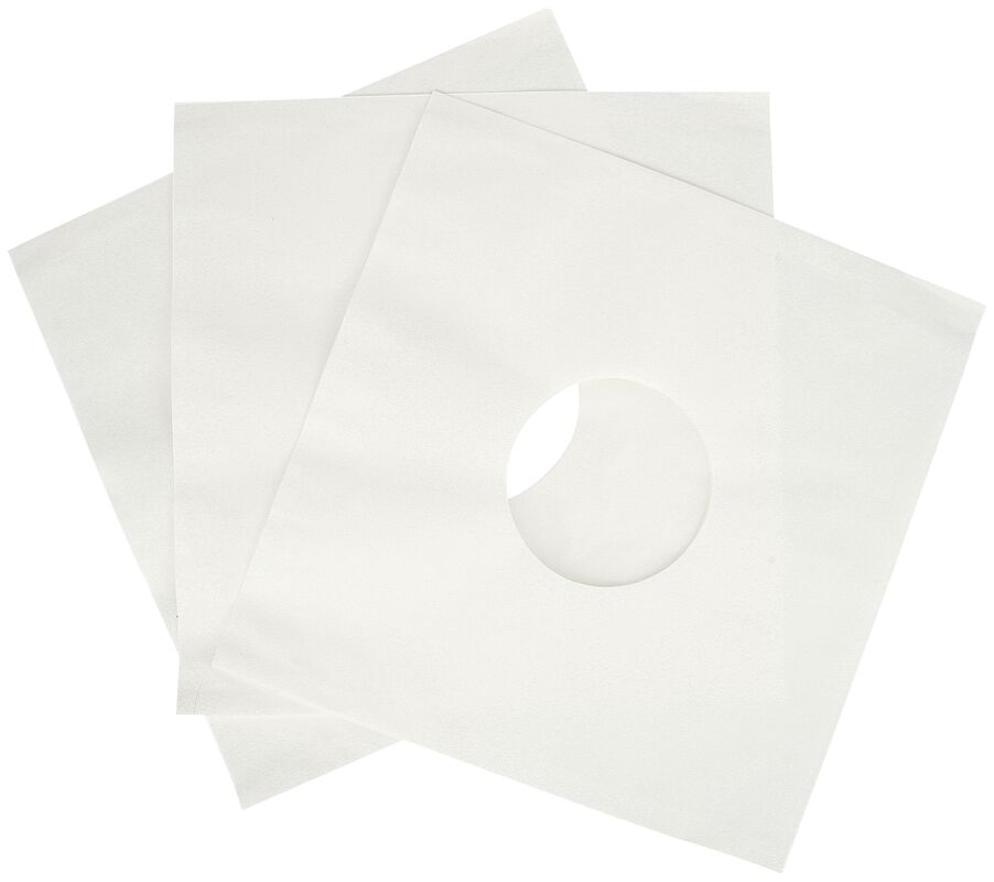 White Paper Inner Sleeves 12"
