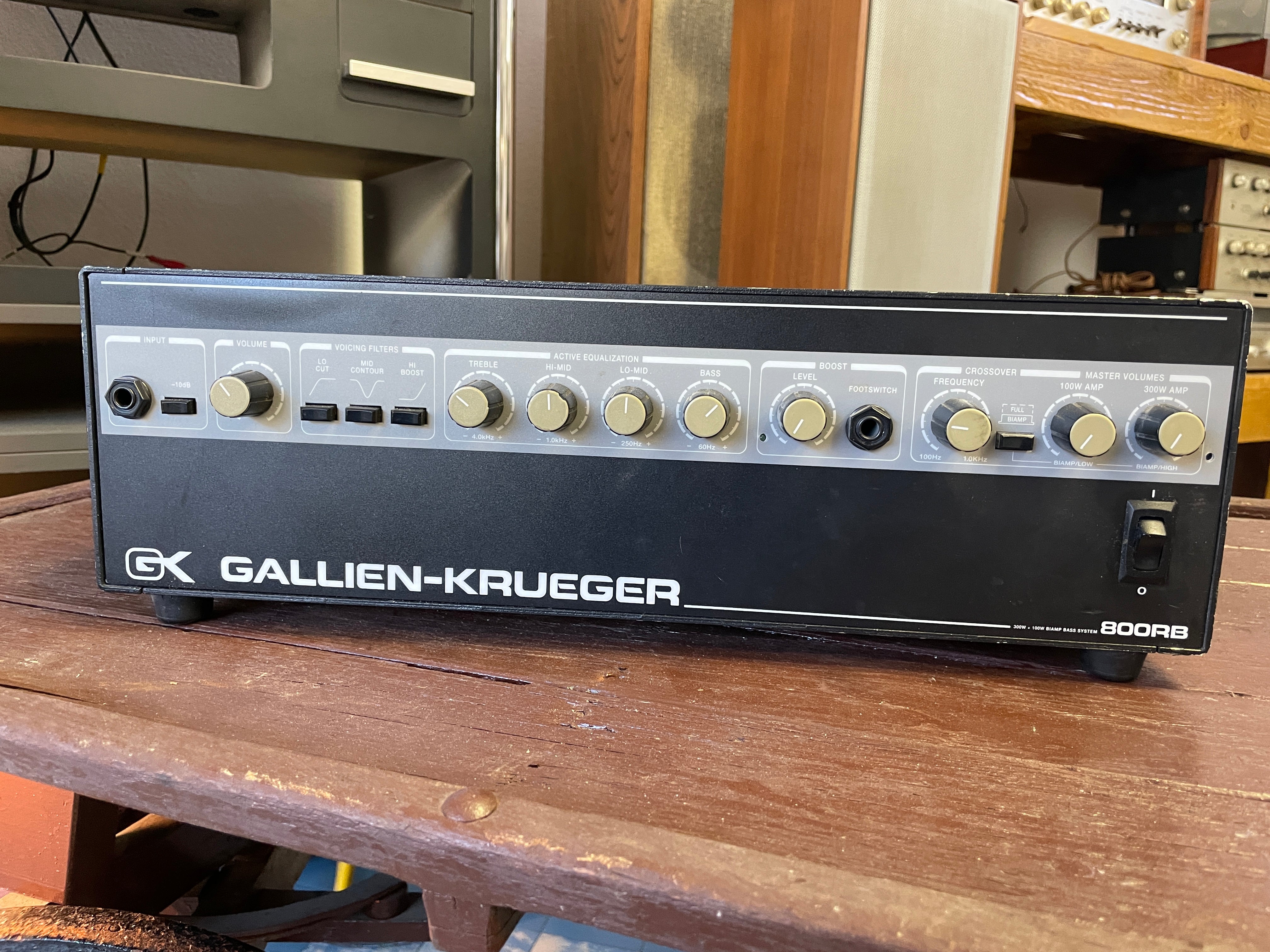 Gallien Krueger 800RB Bass Amp – Tondo