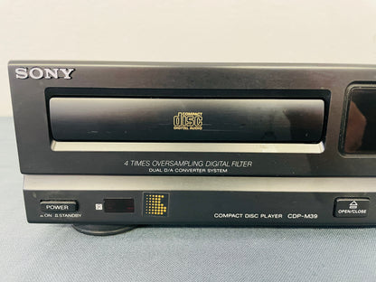 1991 Sony CDP-M39 Compact Disc Player