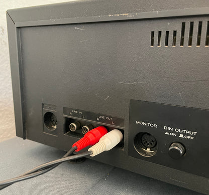 1979 Rare Hitachi D-980 3-Head Stereo Cassette Tape Deck