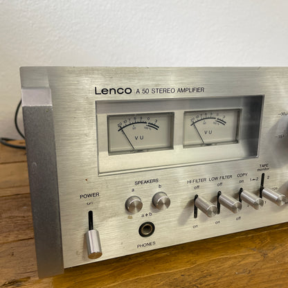 1977 Lenco A 50 Stereo Integrated Amplifier